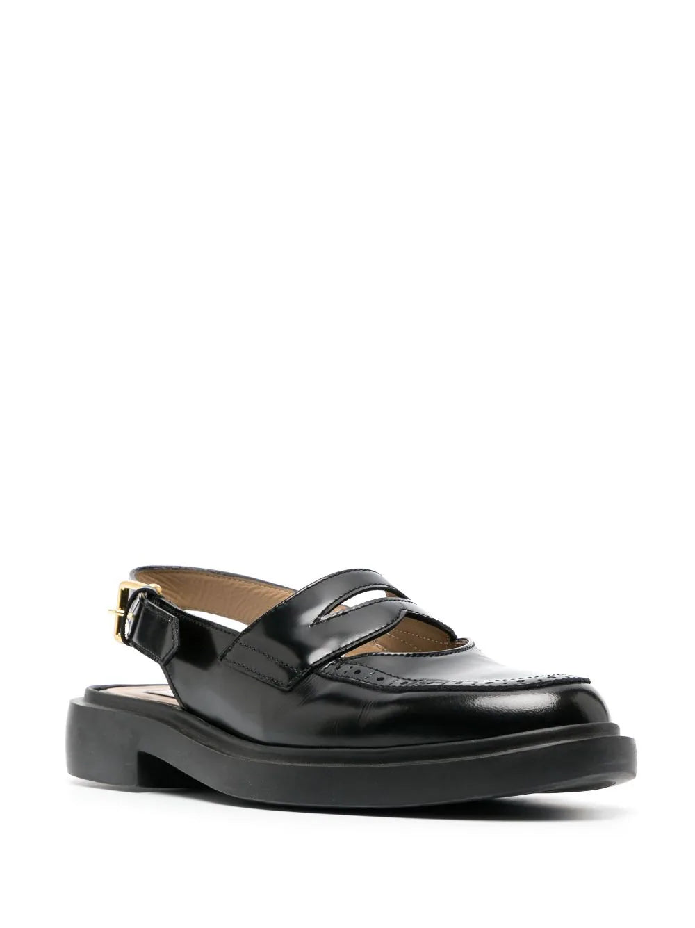 Thom-Browne-Cut-Out-Slingback-Penny-Loafer-Black-2