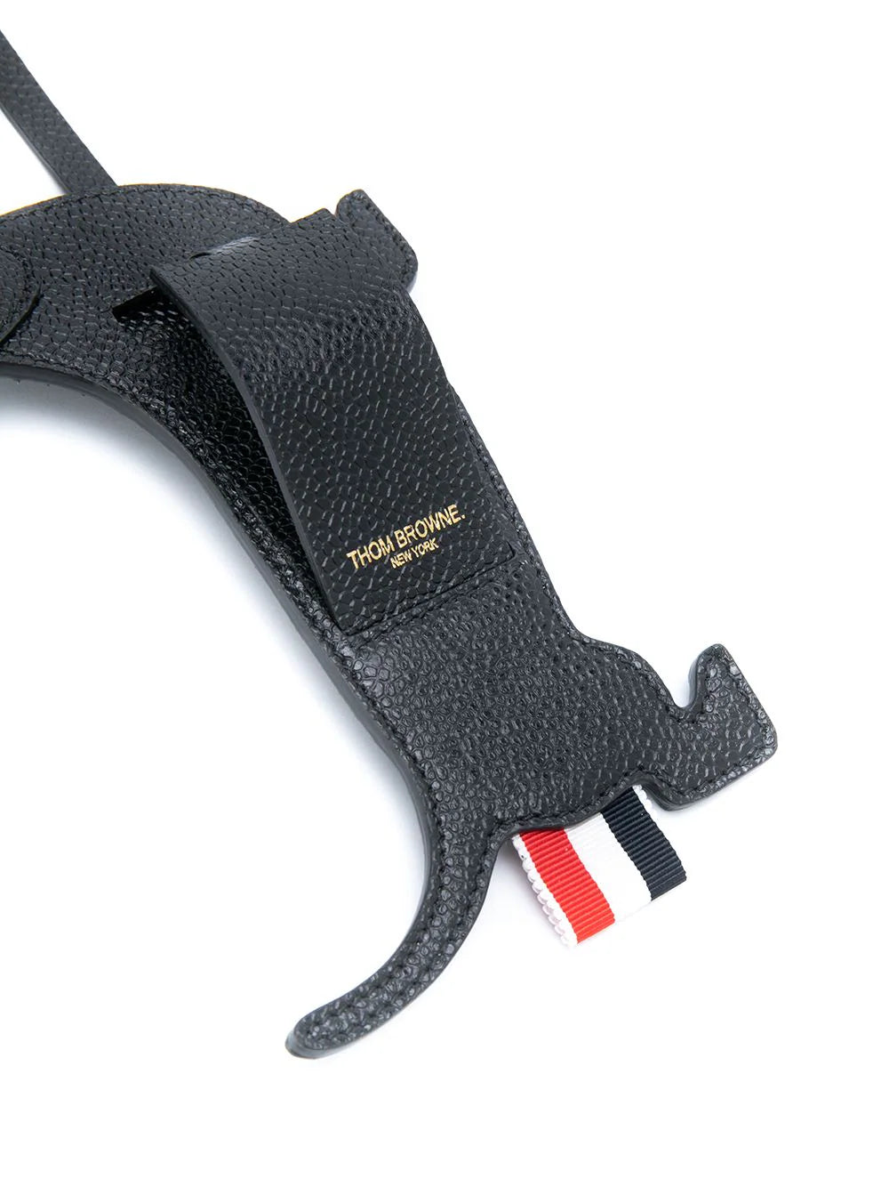Thom Browne Hector Icon Luggage Tag Black 2