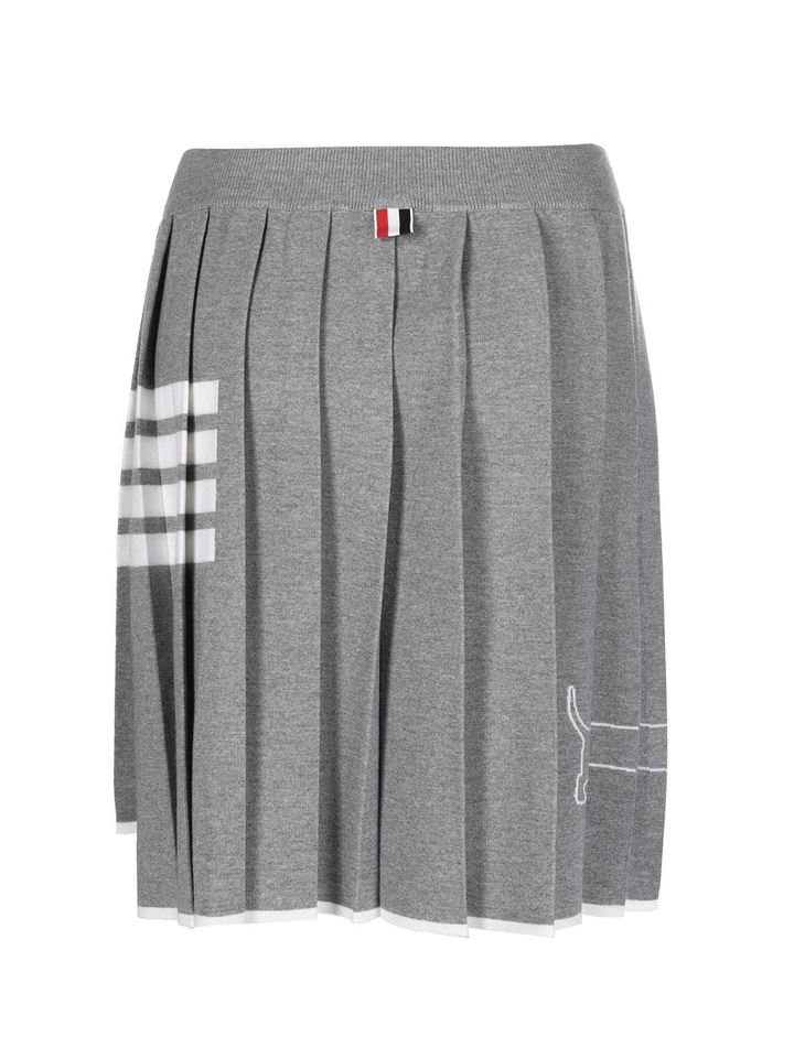 Thom-Browne-Hector-Icon-Pleated-Mini-Skirt-Light-Grey-2