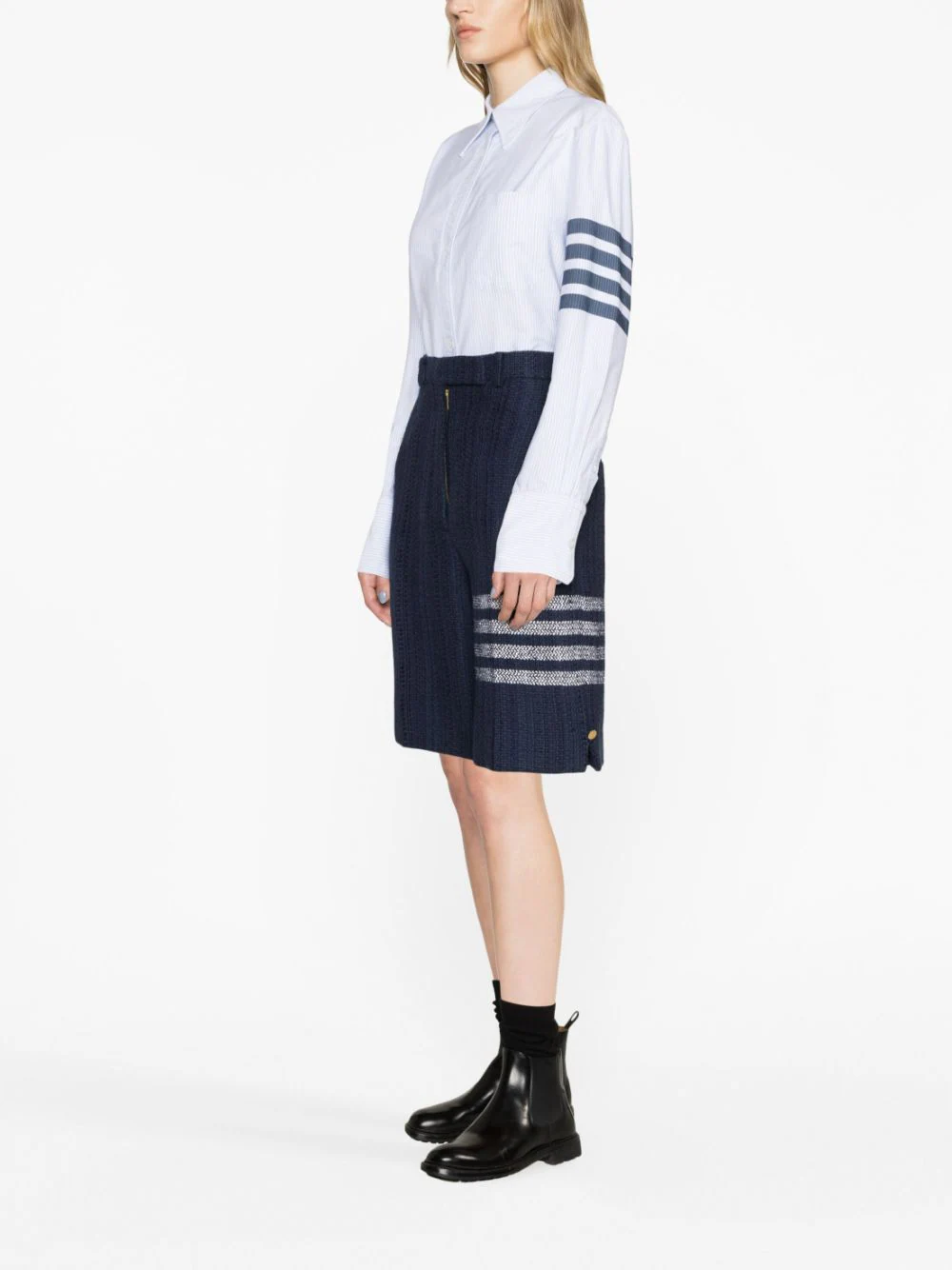 Thom-Browne-High-Waisted-Straight-Shorts-Navy-4