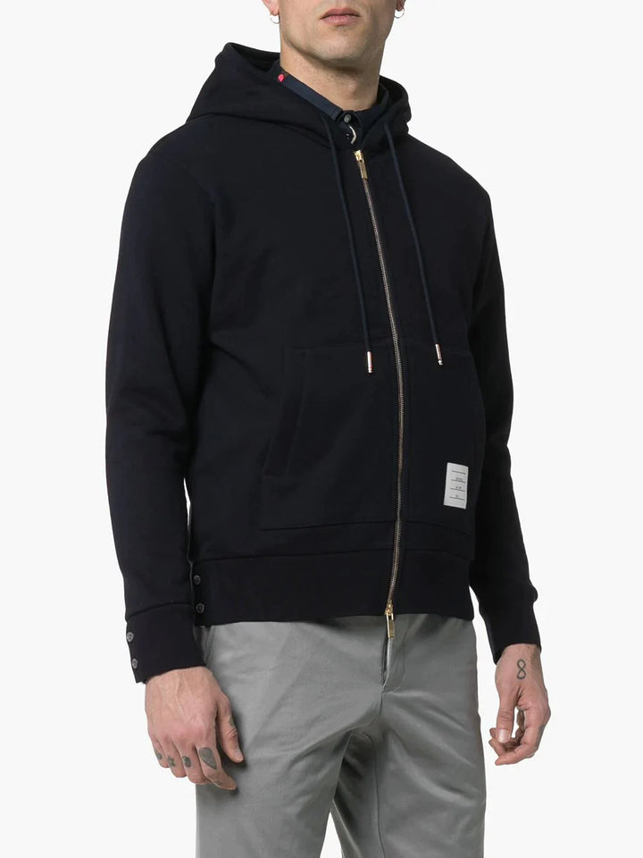 Thom-Browne-Hoodie-Zip-Up-Pullover-Navy-3