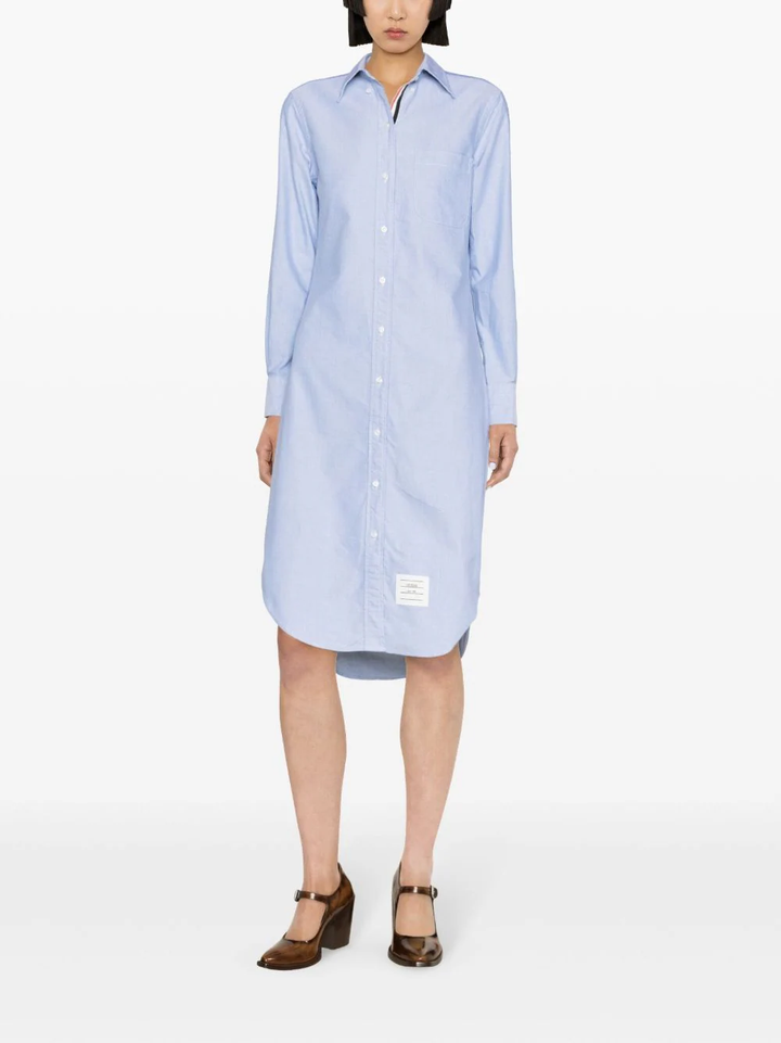 Thom-Browne-Knee-Length-Point-Collar-Shirt-Light-Blue-2