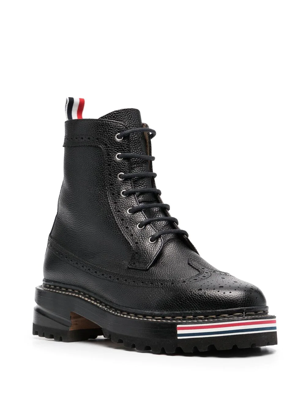 Thom-Browne-Laceup-Longwing-Boot-On-Rubber-Black-2