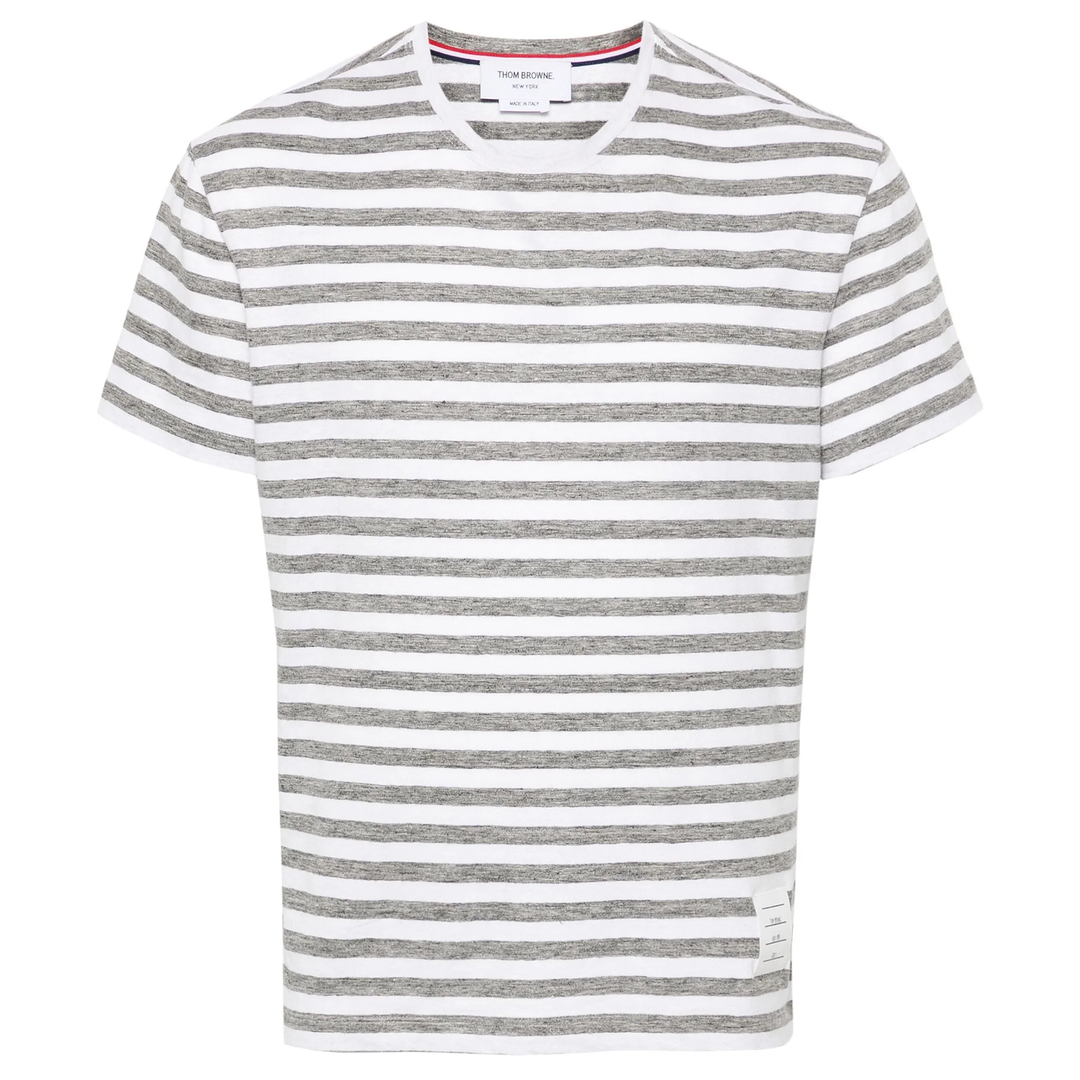Linen Jersey Ringer Tee Men