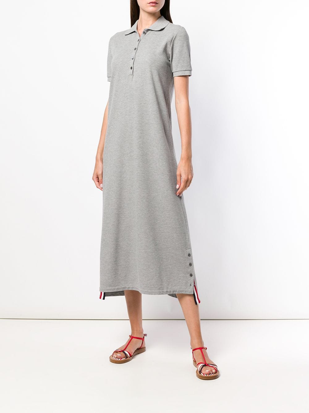 Long A-Line Polo Dress | Thom Browne