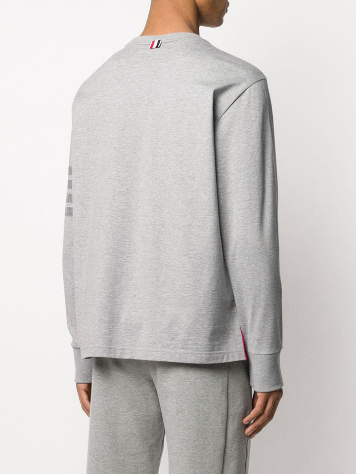 Thom-Browne-Long-Sleeve-Rugby-Tee-Light-Grey-4