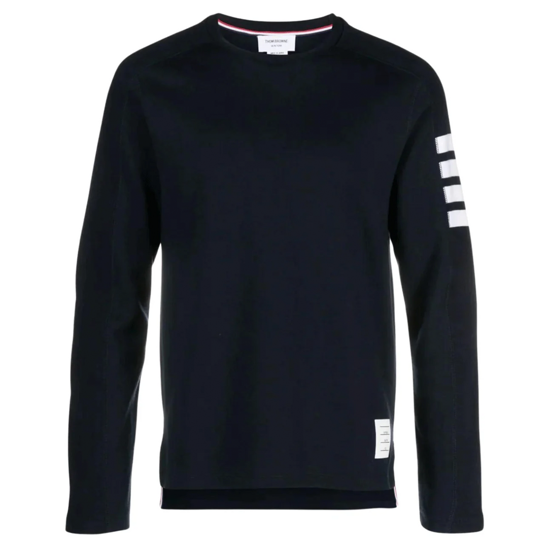 Long Sleeve Tee With 4 Bar Stripe Men