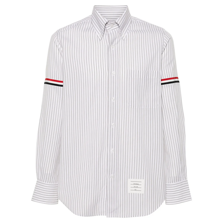 Madras Cotton Armband Shirt Men