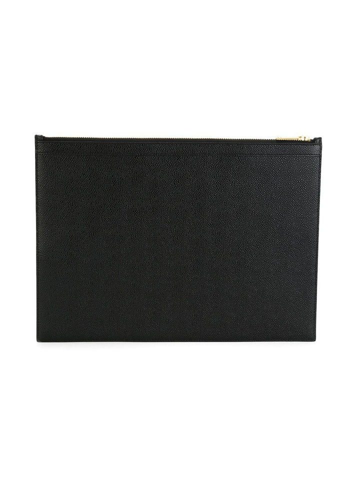 Thom-Browne-Medium-Zipper-Document-Holder-Black-3