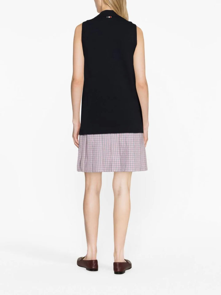 Thom-Browne-Mini-Pleated-Bottom-Polo-Dress-Navy-4