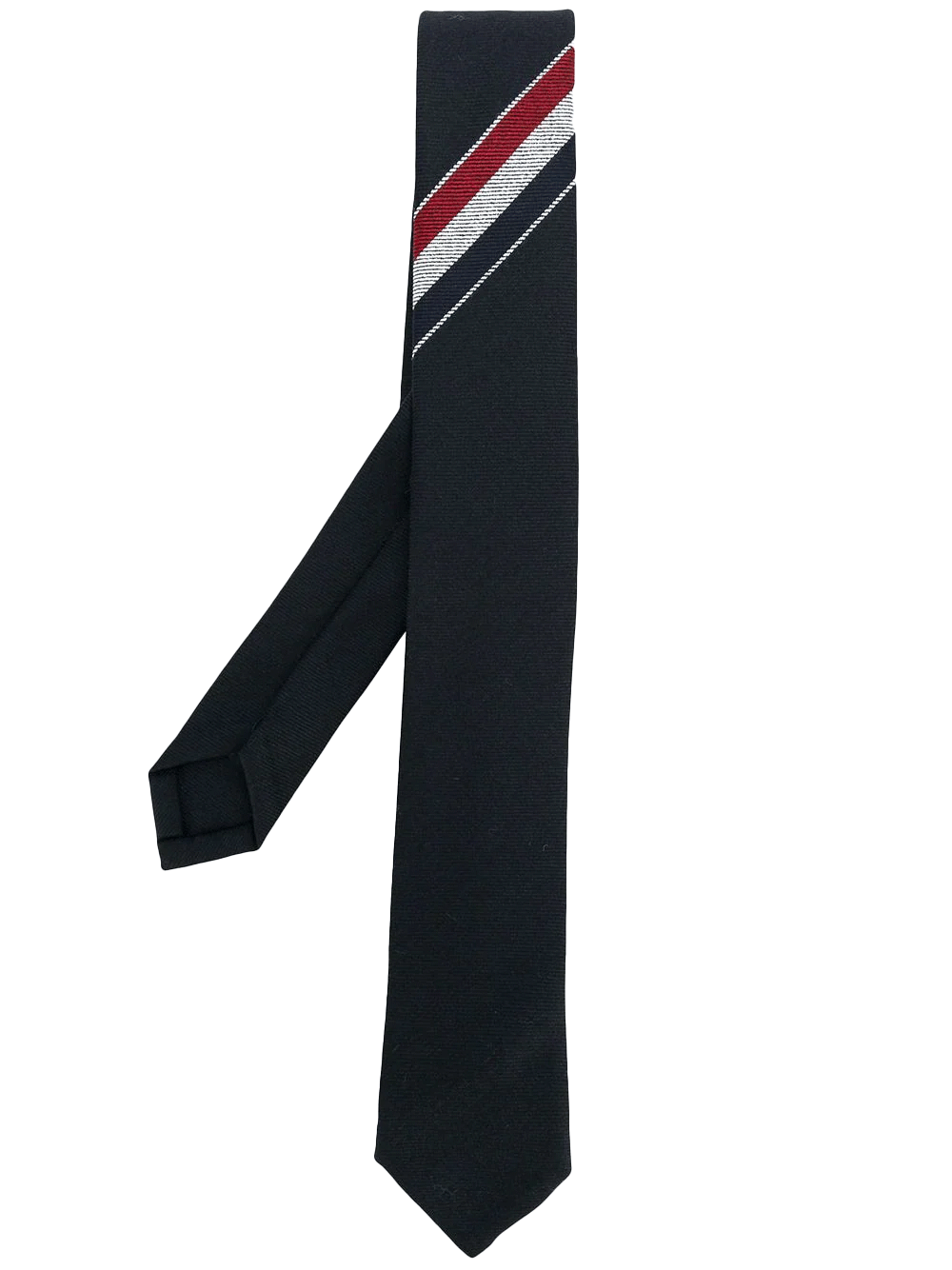    Thom-Browne-Necktie-With-Rwb-In-Wool-Twill-Navy-1