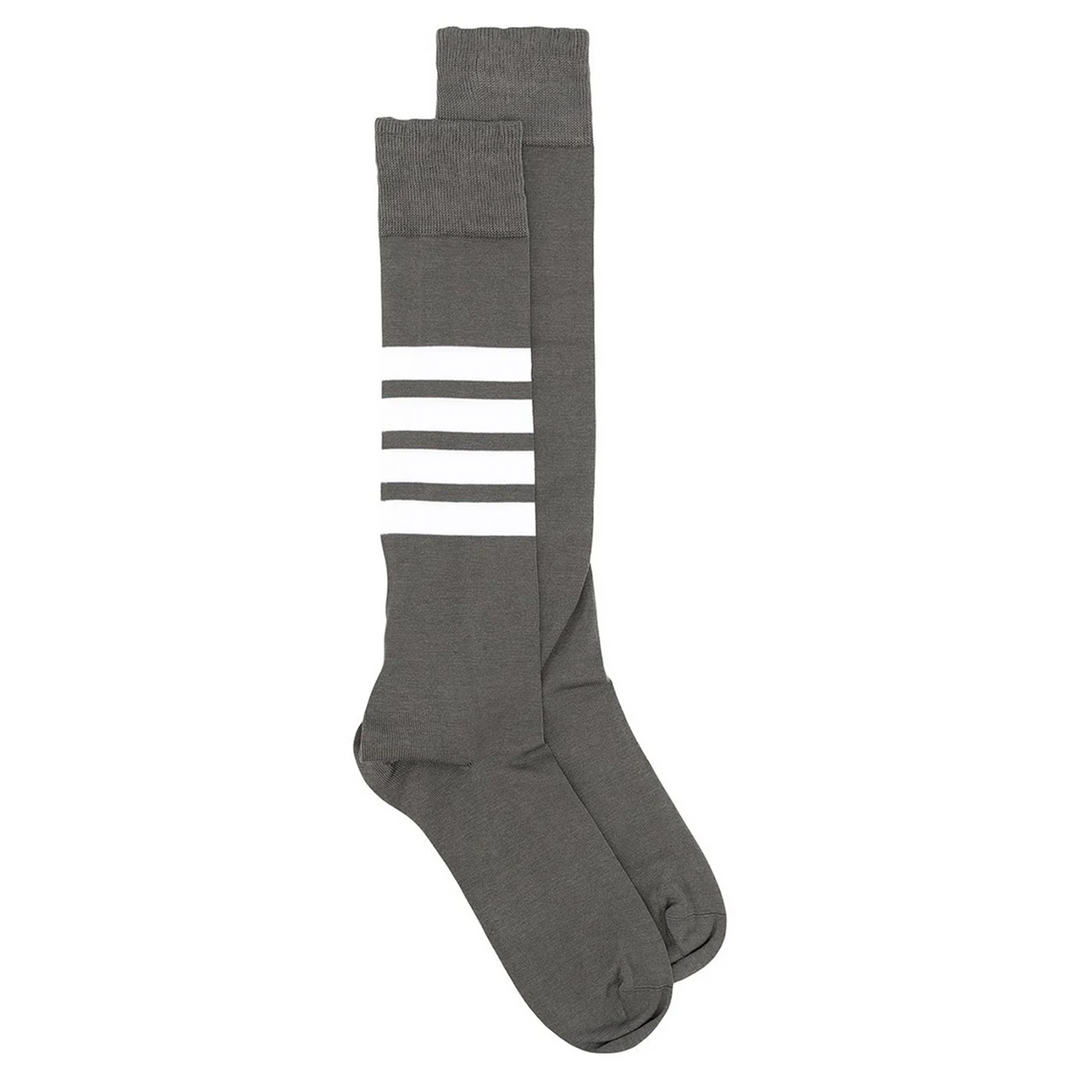 Over The Calf Sock With 4 Bar Stripe