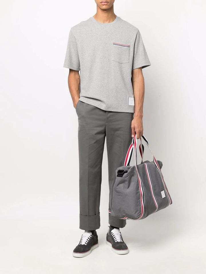 Thom-Browne-Oversized-Short-Sleeve-Pocket-Tee-Light-Grey-2