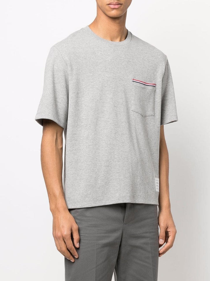 Thom-Browne-Oversized-Short-Sleeve-Pocket-Tee-Light-Grey-3