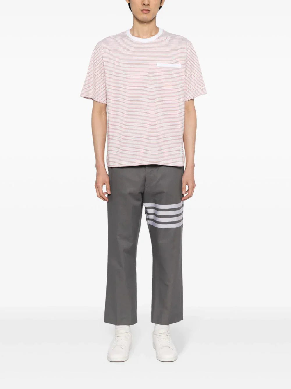 Thom-Browne-Oversized-Short-Sleeve-Pocket-Tee-Orange-2