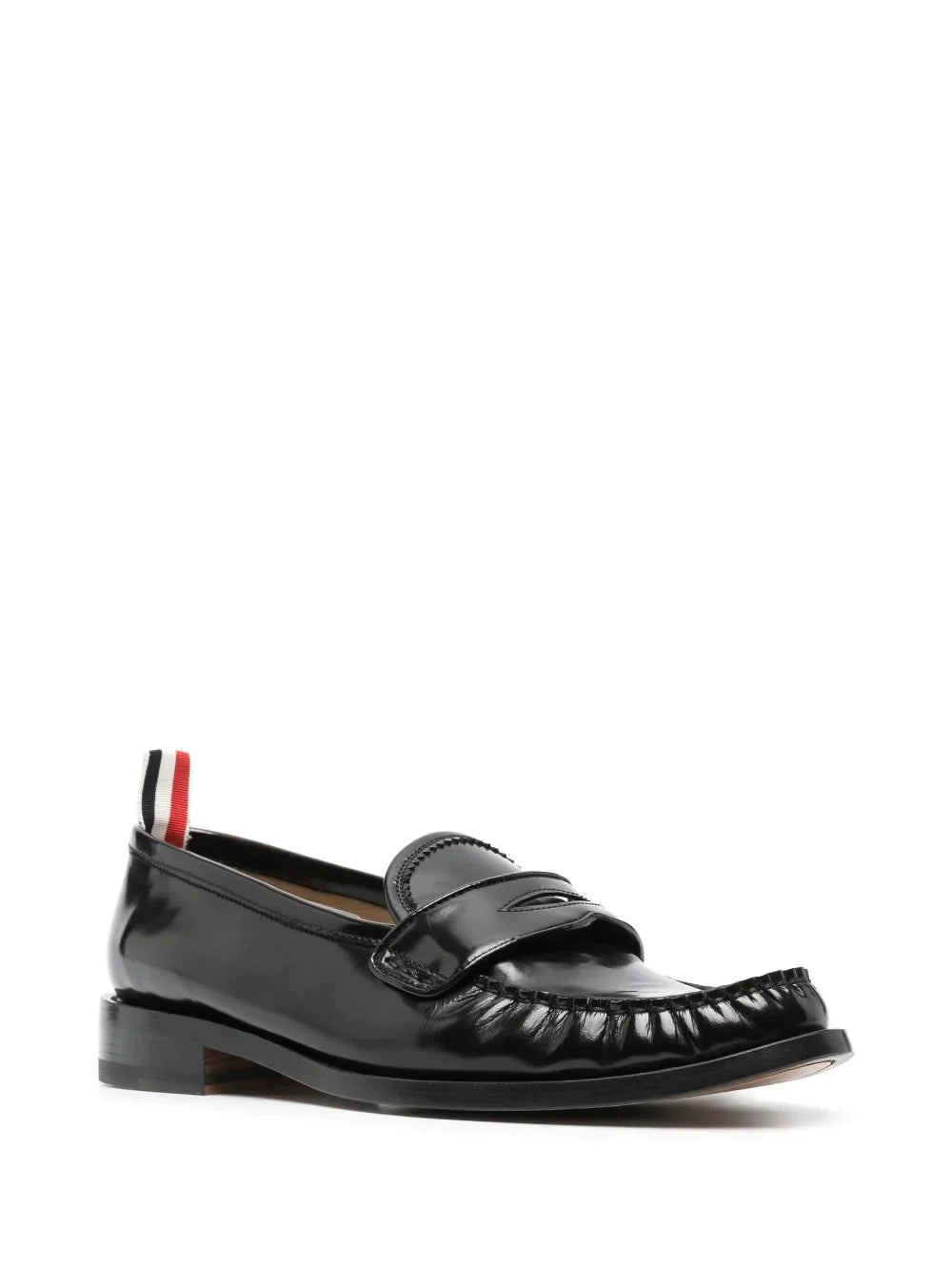 Thom-Browne-Pleated-Varsity-Loafer-Black-2