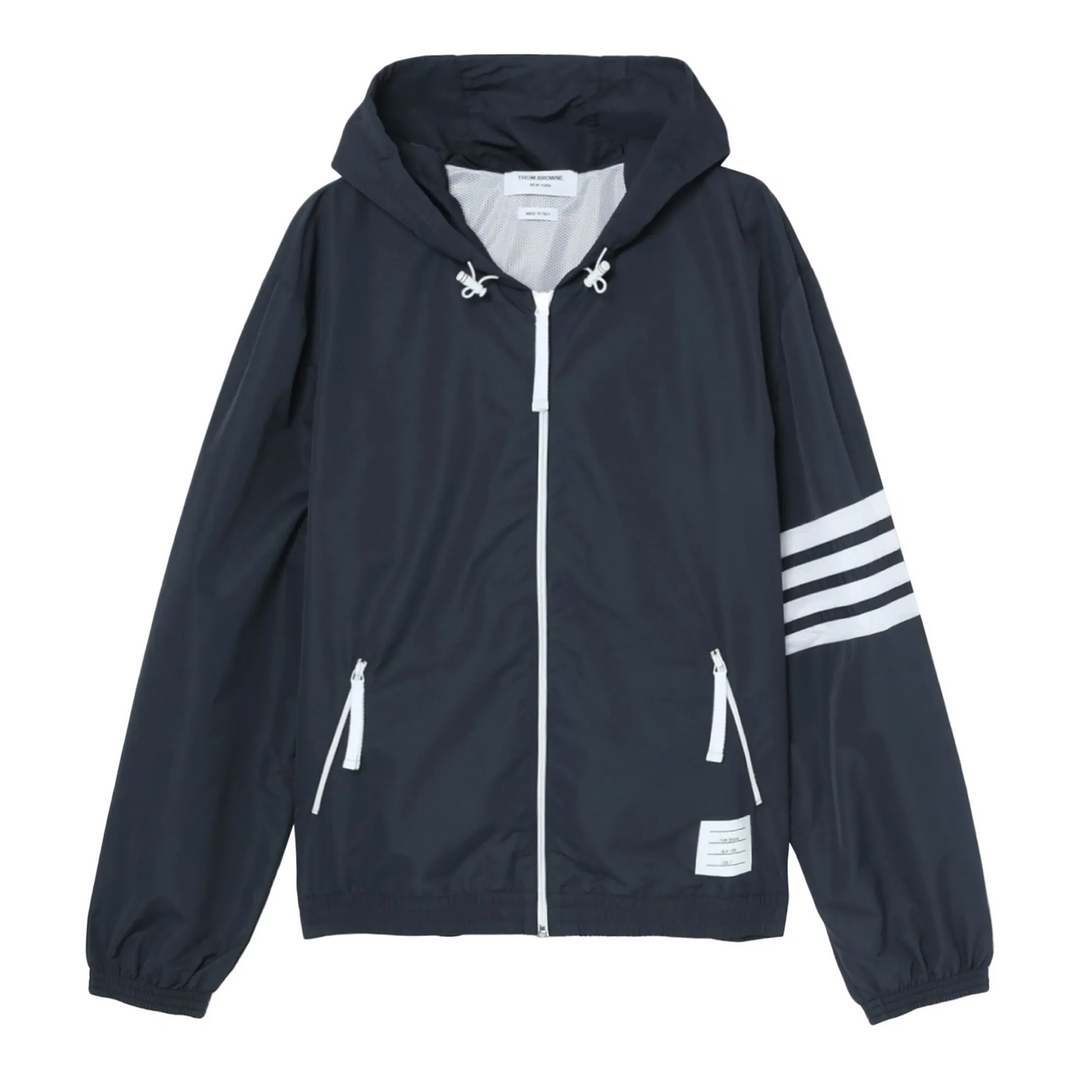 Ripstop Mesh 4-Bar Hooded Jacket Men