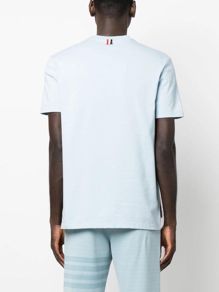 Thom-Browne-Short-Sleeve-Tee-With-Dragon-Hector-Blue-4