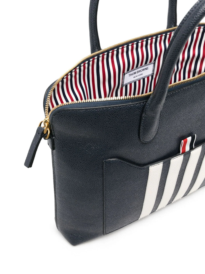 Thom-Browne-Slim-Briefcase-With-4-Bar-Stripes-Navy-5