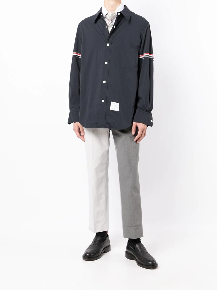 Thom-Browne-Snap-Front-Shirt-Jacket-Navy-2
