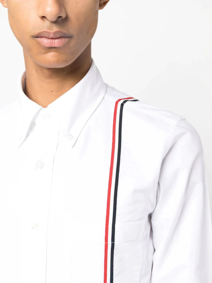 Thom-Browne-Straight-Fit-Button-Down-Shirt-White-5