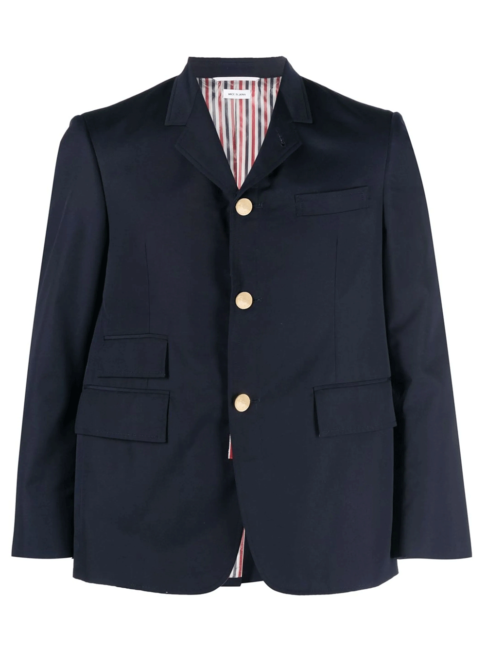 Thom-Browne-Typewriter-Cloth-Grosgrain-Placket-Sport-Coat-Navy-1