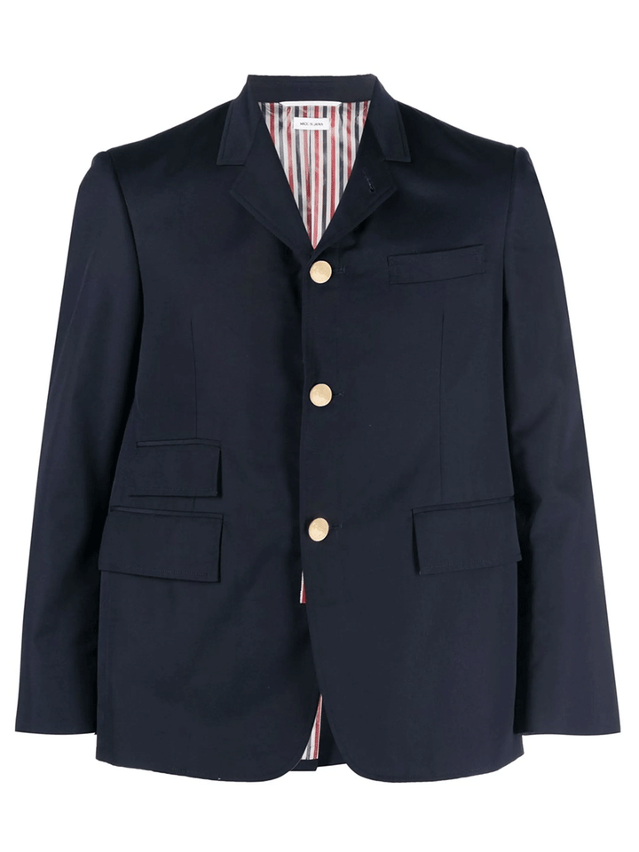 Thom-Browne-Typewriter-Cloth-Grosgrain-Placket-Sport-Coat-Navy-1