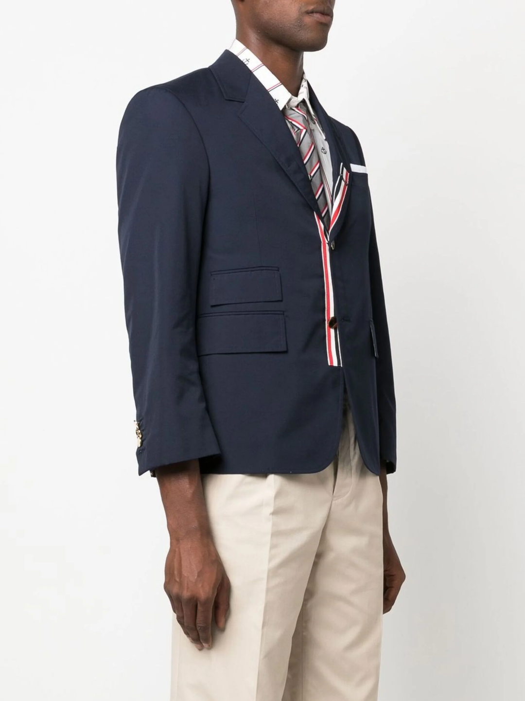 Thom-Browne-Typewriter-Cloth-Grosgrain-Placket-Sport-Coat-Navy-3