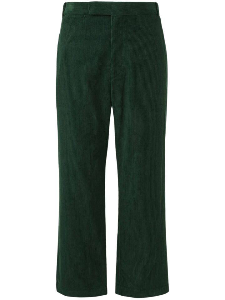 Thom-Browne-Unconstructed-Straight-Leg-Pants-Green-1