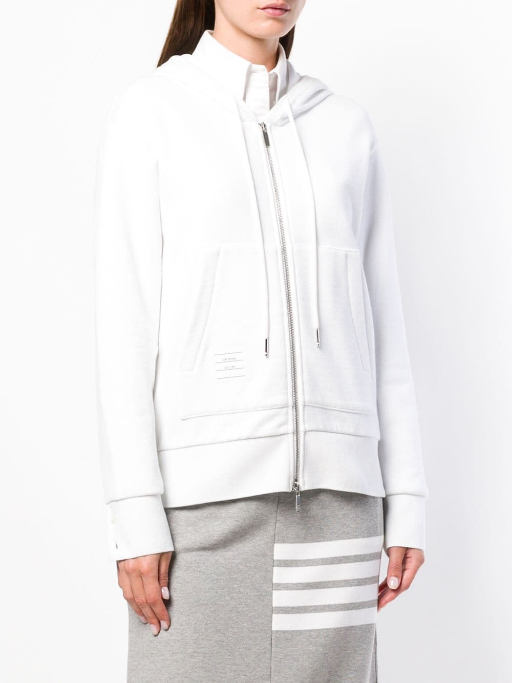 Thom-Browne-Zip-Up-Hoodie-White-3