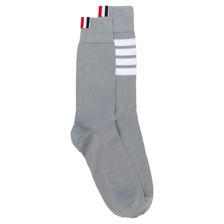 4 Bar Mid Calf Socks