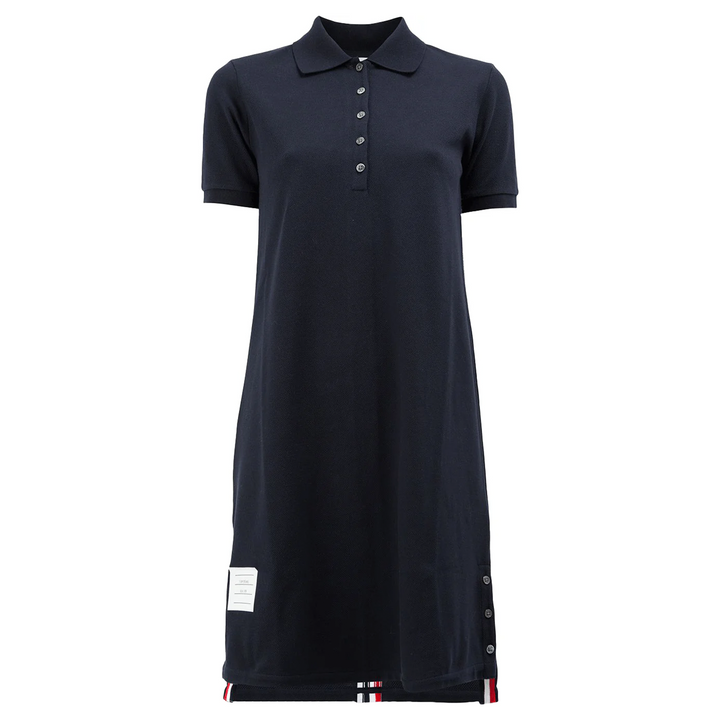 Knee-Length Polo Dress