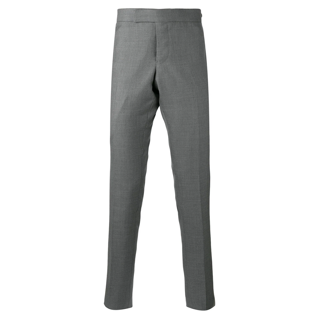 Low Rise Skinny Side Tab Trousers