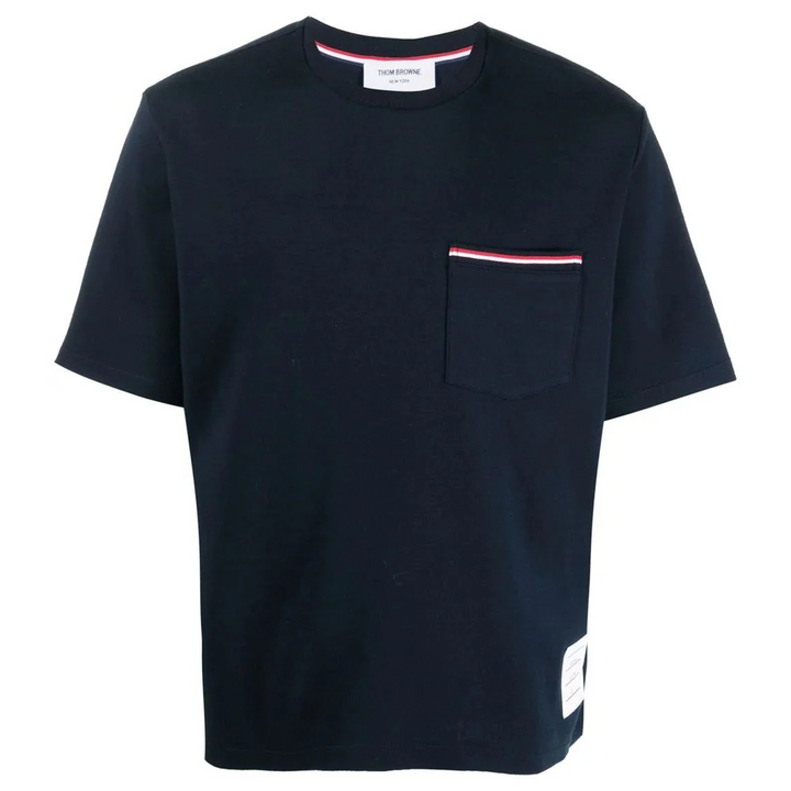 Oversized Short Sleeve Pocket Tee Men