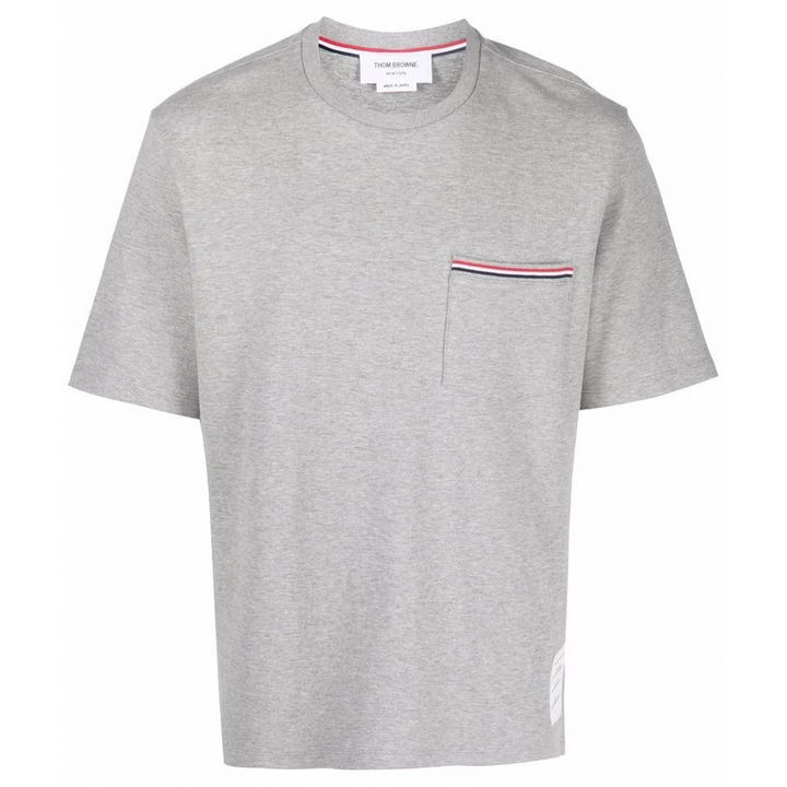 Oversized Short Sleeve Pocket Tee Men