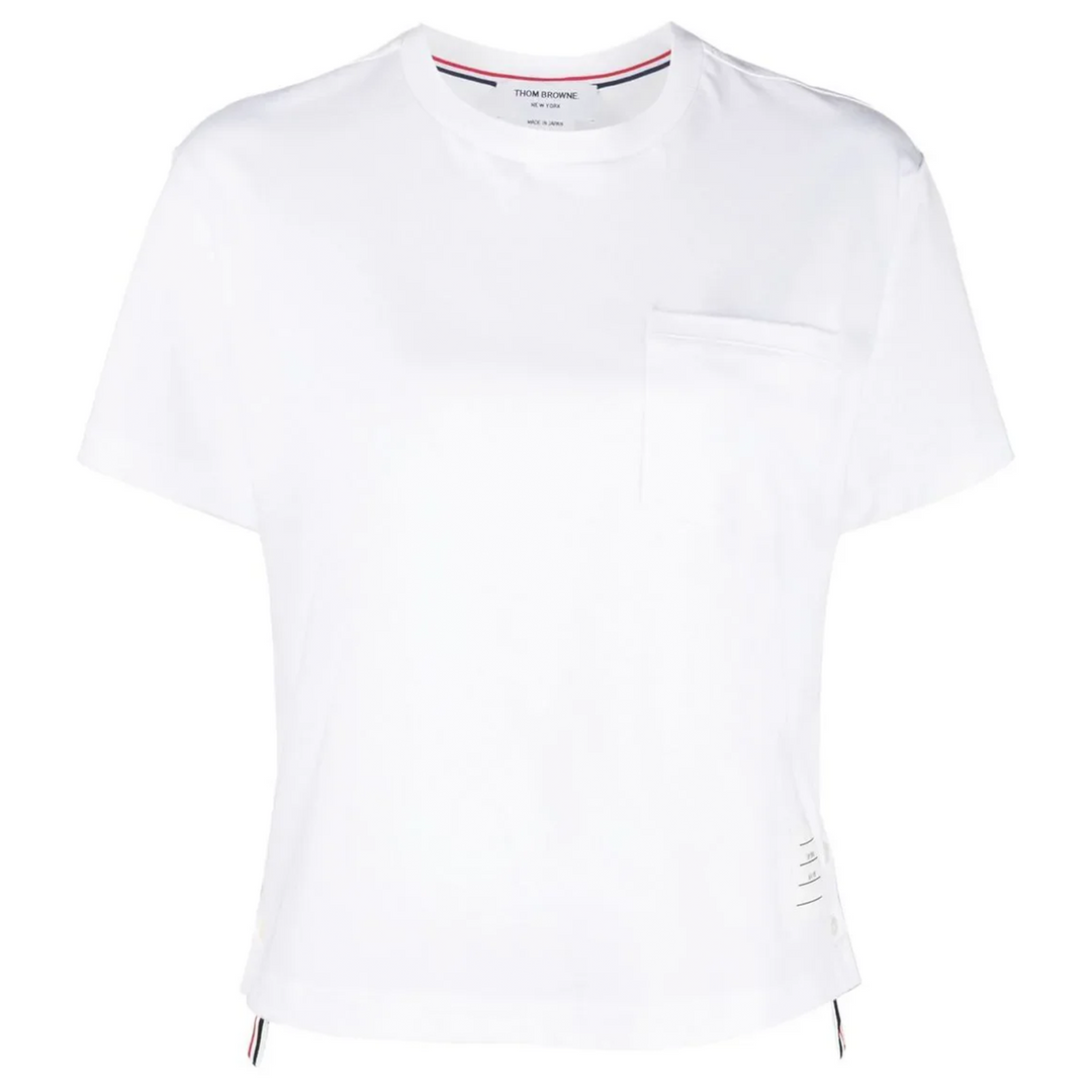 Short Sleeve Boxy Fit Pocket Tee Women