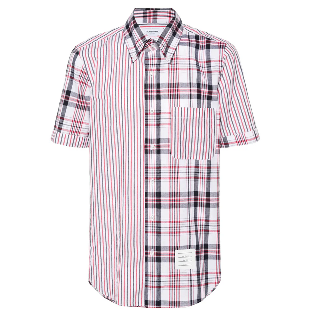 Straight Fit Button Down Shirt