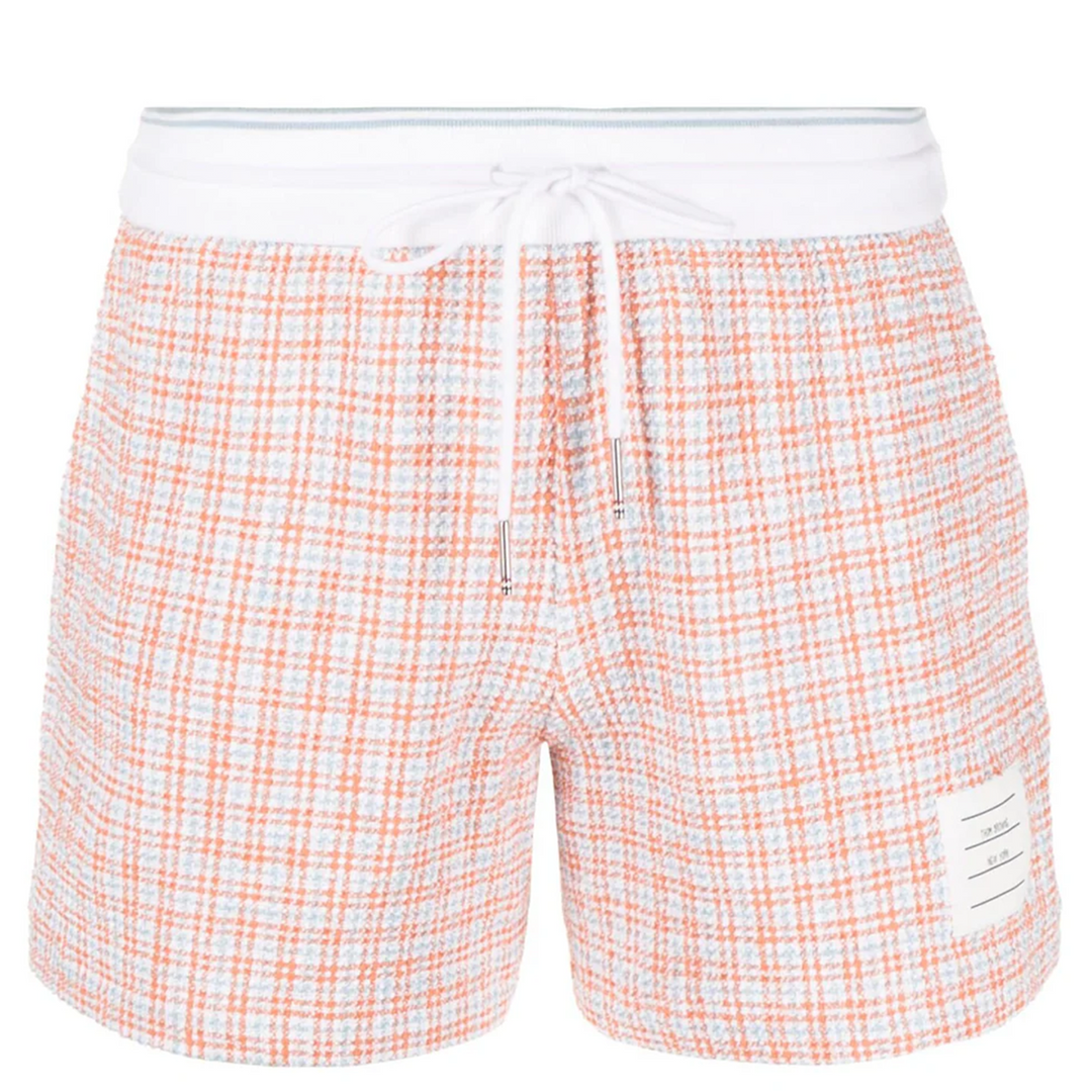 Summer Shorts In Cotton Tweed