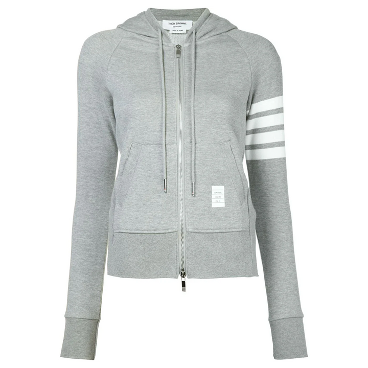 Zip Up Hoodie In Classic Loop