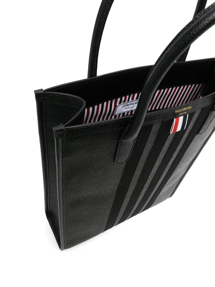 ThomBrowne-4-BarLeatherToteBag-Black-5