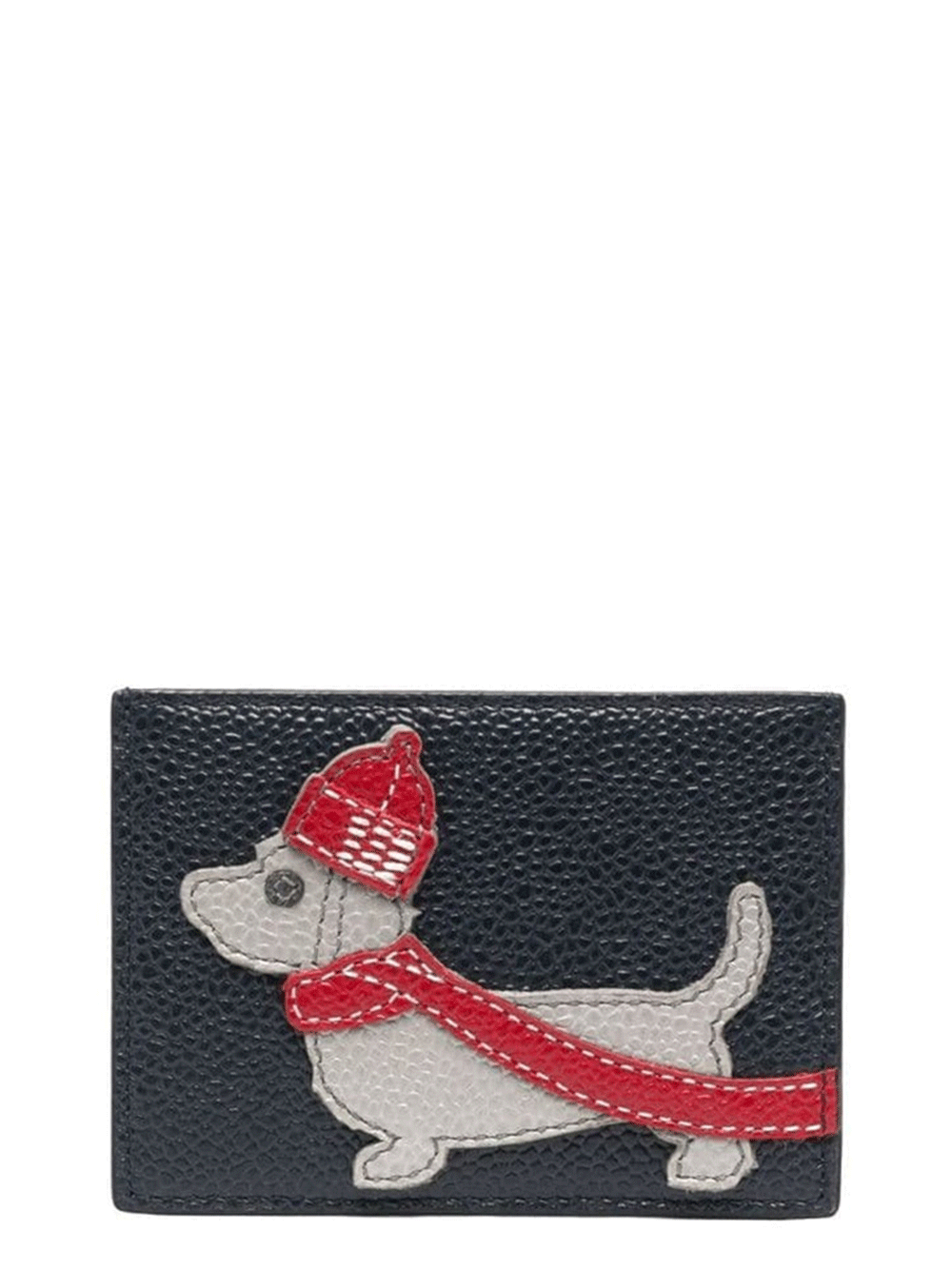 ThomBrowne-PebbleGrainHectorSingleCardHolder-Navy-1