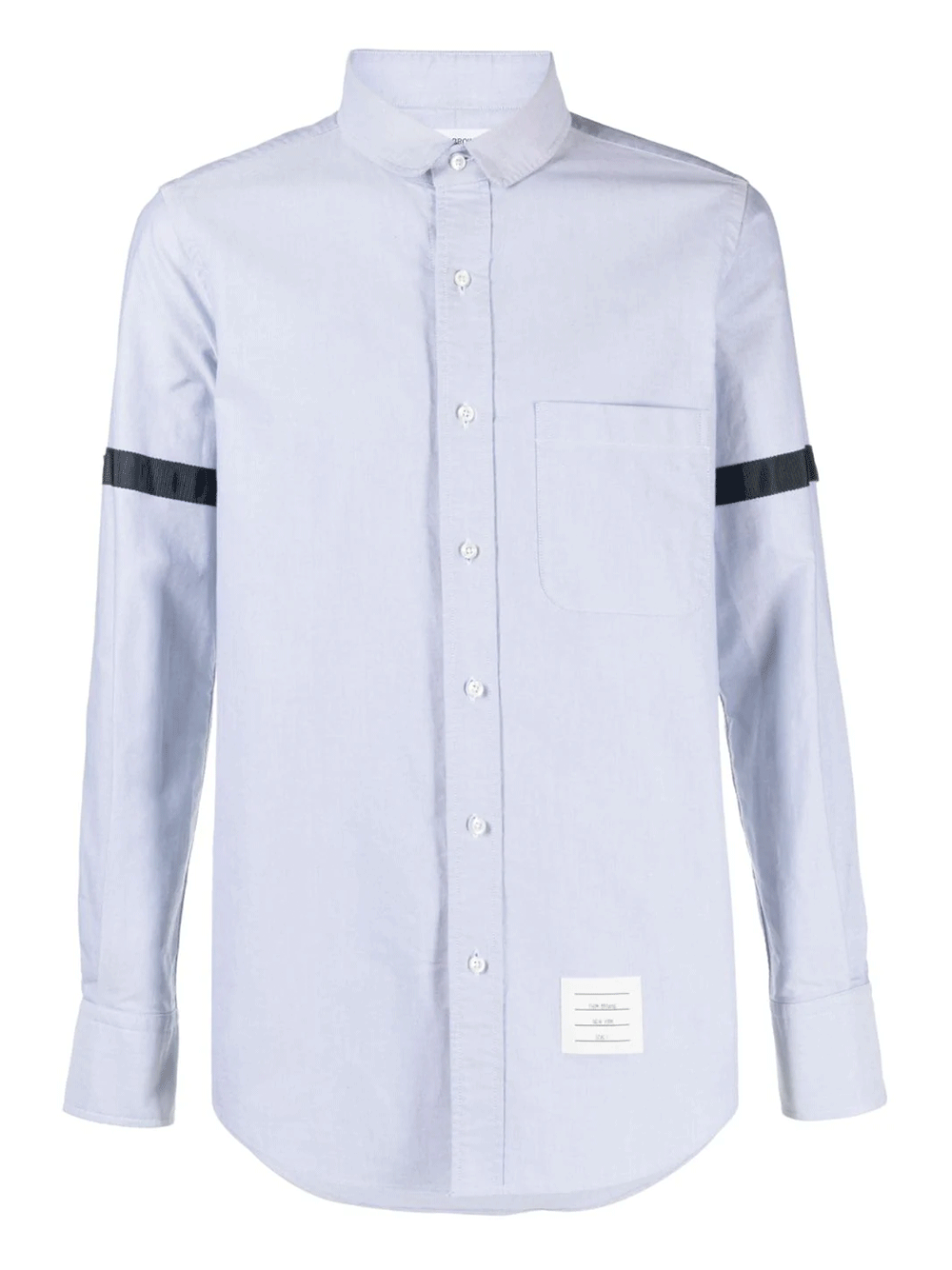 ThomBrowne-Straight-Fit-Mini-Round-Collar-Shirt-Light-Blue-1