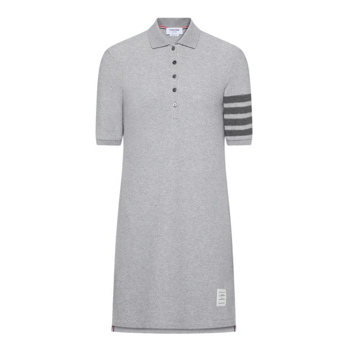 Textured Pique Polo Dress