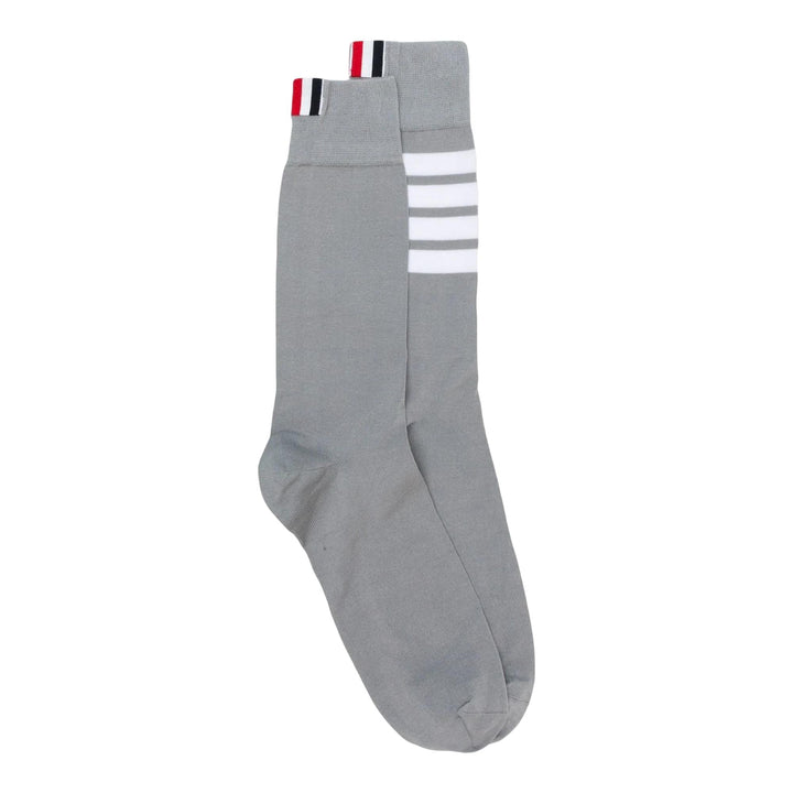 Club21 - Thom Browne - 4 Bar Mid Calf Socks MEN - SOCKS - Grey
