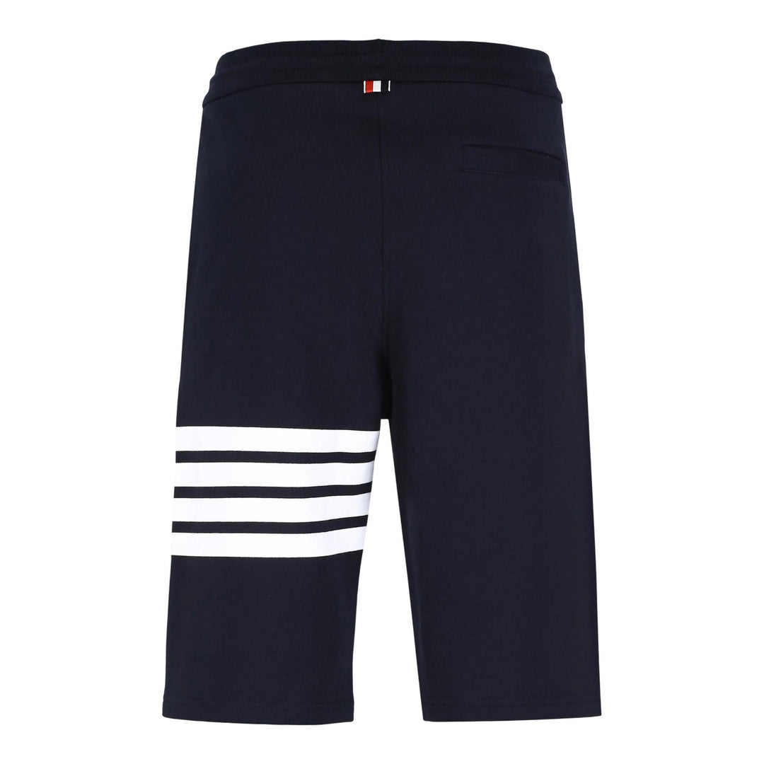 Club21 - Thom Browne - Classic Loopback 4-Bar Sweatshorts Men - SHORTS - Navy