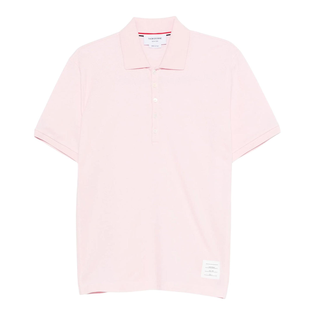 Club21 - Thom Browne - Classic Pique 4-Bar Polo Men - POLOS - Pink
