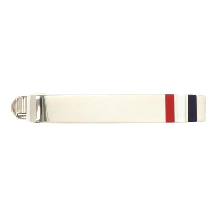 Club21 - Thom Browne - Classic Vertical Short Tie Bar Men - TIES - White