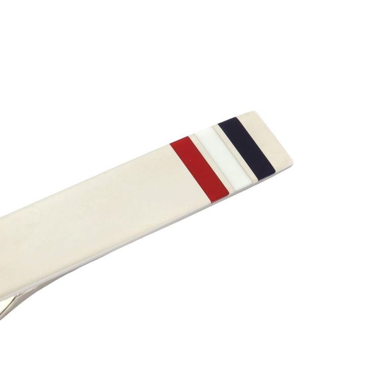 Club21 - Thom Browne - Classic Vertical Short Tie Bar Men - TIES - White
