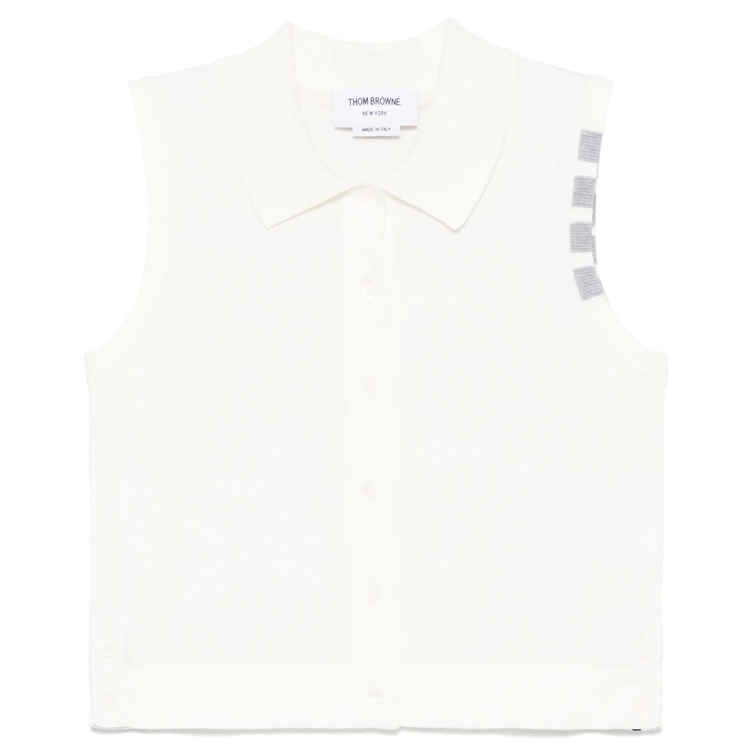 Thom_Browne_Cotton_4-Bar_Cropped_Shirt_White