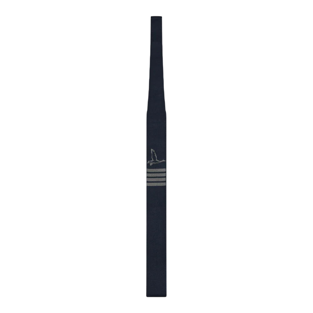 Club21 - Thom Browne - Geese Icon Jacquard 4-Bar Silk Knit Tie Men - TIES - Navy